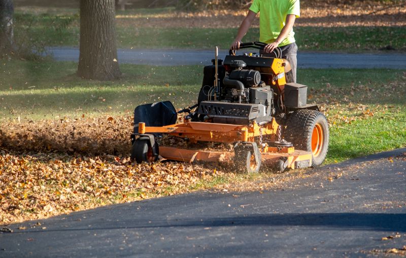 Equipment Used for Fall Cleanup